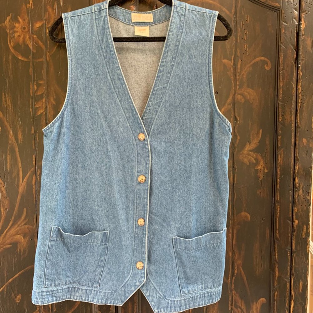 Vintage Denim Vest